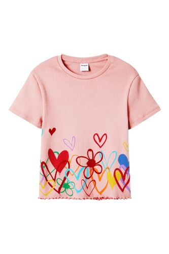 T-Shirt - Rose Homme 11_12