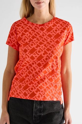 T-Shirt - Orange Homme Xs (Fr)
