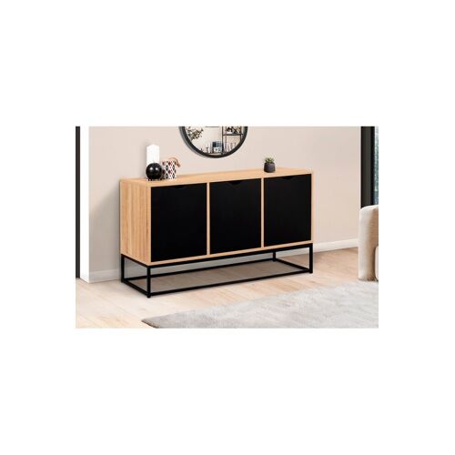 Buffet bas 3 portes Manhattan - 113 x 60 x 40 cm