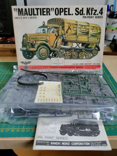 Maquette Camion Bandai 1/48 : Sd.Kfz 4 Opel Maultier-Bandai