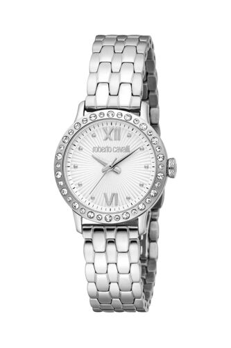 Montre À Quartz En Acier - Argenté Et Blanc Blanc/Argenté