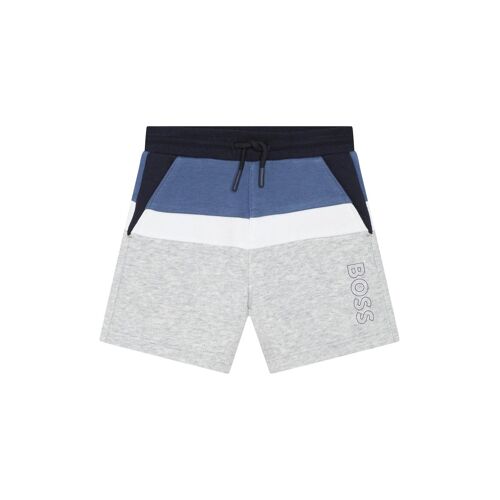 Bermuda - Gris - Boss Mixte 09m Blanc/Bleu/Gris