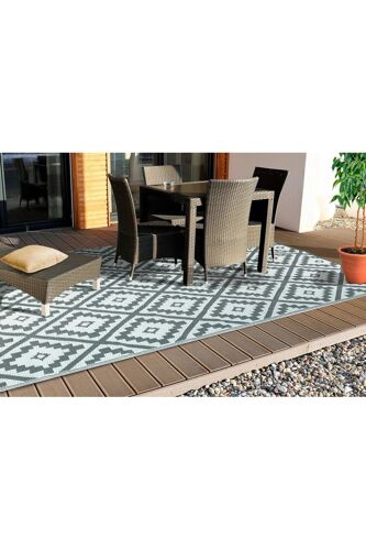 Tapis Extérieur - 160x240cm - Gris - Vahine