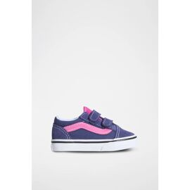 Baskets En Cuir Old Skool V - Violet Et Rose Mixte Enfant (3 Ans Et +) Violet/Rose