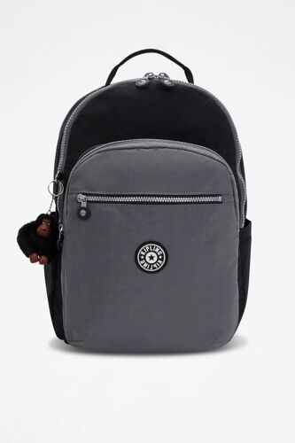 Sac à dos Seoul - Noir Homme Enfant (3 ans et +) Noir/Gris