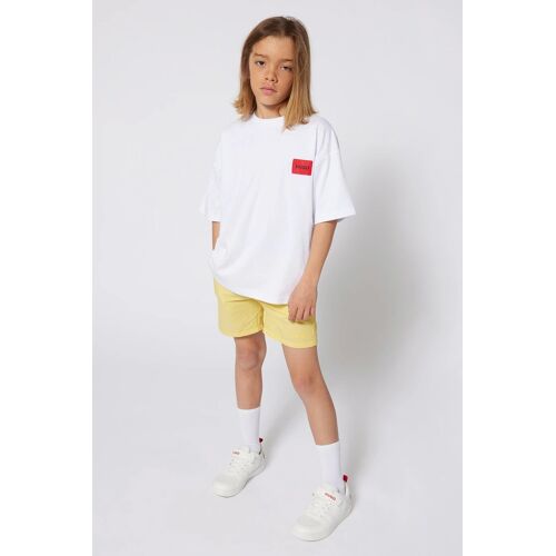 T-Shirt En Coton Biologique - Blanc - Hugo Homme 05a