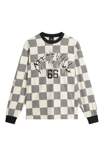 Maillot De Football - Ecru Homme Xl (Us) Blanc/Noir