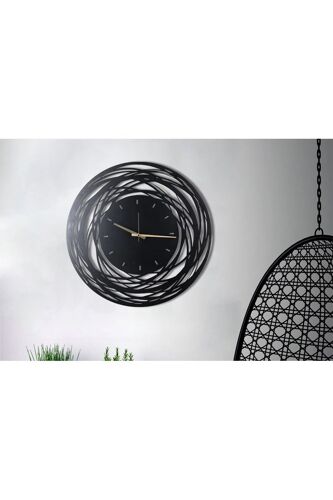 Horloge - 50 x 50 cm - Noir