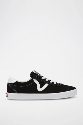 Baskets En Nubuck Sport Low - Noir - Vans Homme Unisexe - Sans Genre 35 (Us) Noir