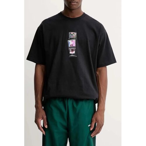 T-Shirt - Noir Homme S (Us) Noir/Rose/Gris