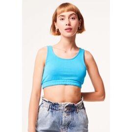 Brassière Bleu Clair Femme S (Fr) Bleu
