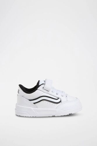 Chaussures Baskets En Cuir Hylane Blanc Vans Blanc