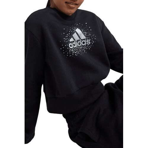 Sweat Glam - Noir Femme Enfant (3 Ans Et +) Noir