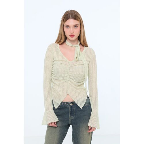 Top - Vert Femme S (Fr) Vert