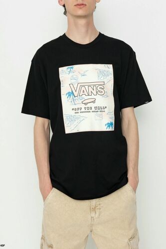 T-Shirt Classic Print Box - Noir - Vans Homme S (Eu) Noir