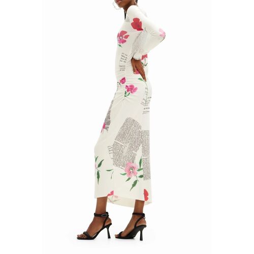 Robe Longue - Blanc Femme L