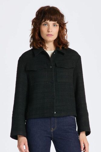 Veste Regular - Noir Femme 42 (Fr) Noir