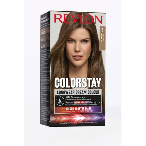 Coffret Coloration Permanente Colorstay - N°6 Châtain Clair - 4 Produits Unisexe - Sans Genre