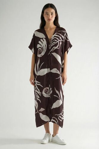 Robe Longue - Marron M/L (Eu)
