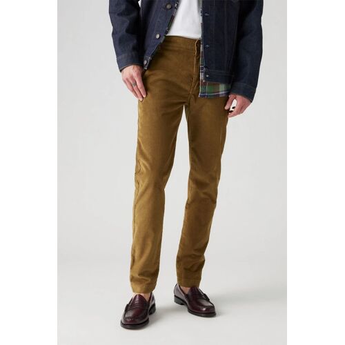 Chino En Velours Slim Taper - Marron 31/34 Marron