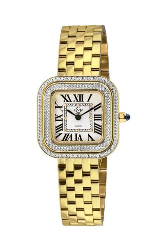 Montre À Quartz En Acier Plaqué Or Jaune Et Diamants Bellagio