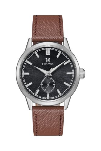 Heritor Argento Montre | Hommes | Herhs3805