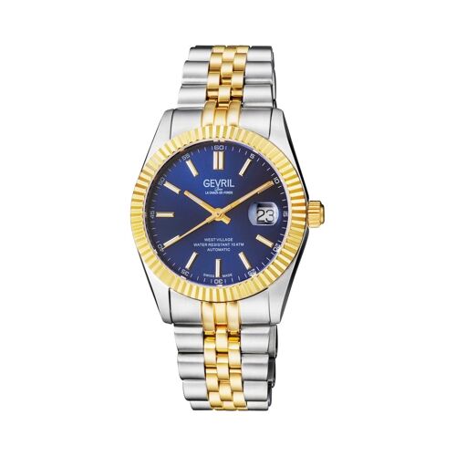 Montre Automatique En Acier Sellita Sw200 West Village - Argenté Et Doré