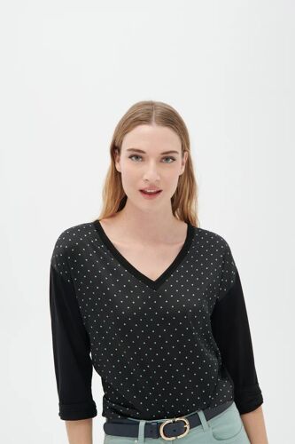 T-Shirt Charlie - Noir Femme Xs