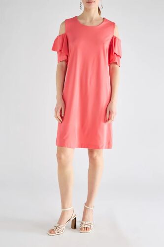Robe Droite - Corail Femme S Orange