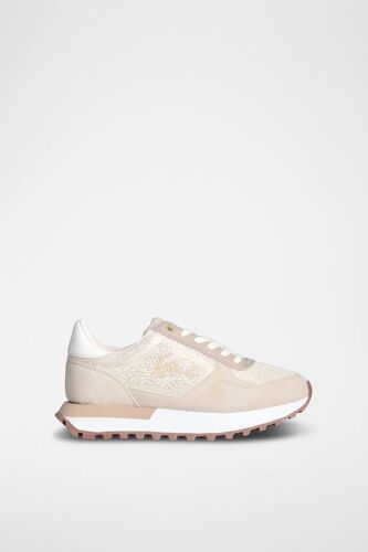 Sneakers Evelyn Beige Blanc/beige/rose