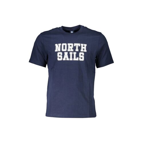 T-Shirt - Bleu Marine 2xl Blanc/Bleu