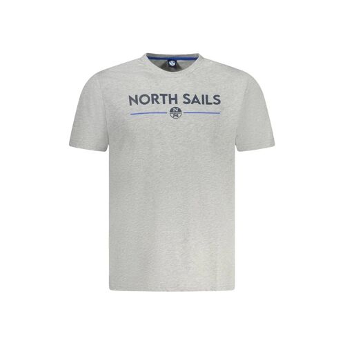 T-Shirt - Gris Clair Chiné 2xl Noir/Bleu/Gris