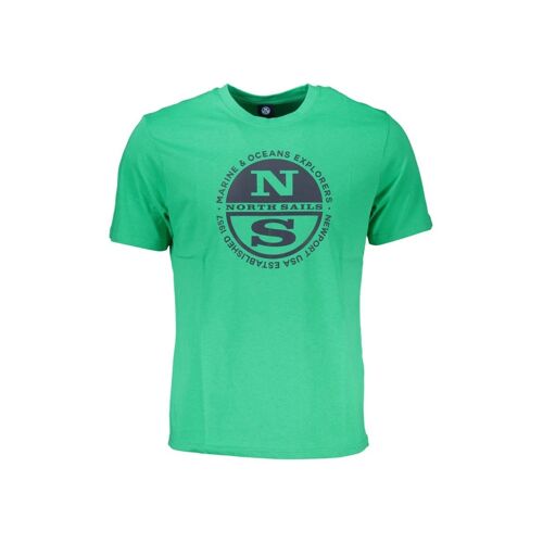 T-Shirt - Vert Clair S Vert/Gris