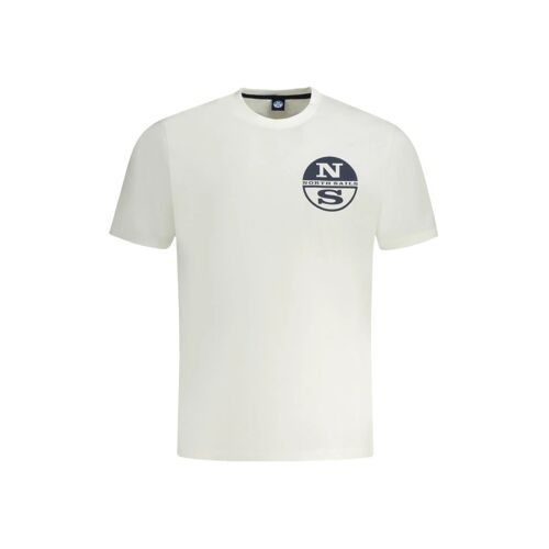 T-Shirt - Blanc 2xl Blanc/Noir