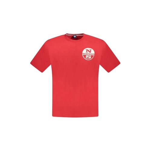 T-Shirt - Rouge Xl Blanc/Rouge