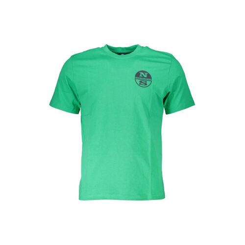 T-Shirt - Vert Clair S Vert/Gris