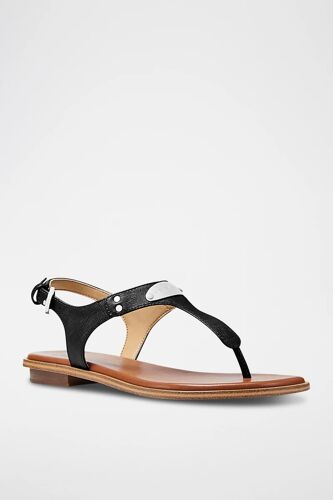 Sandales En Cuir Mkplatetho Noir