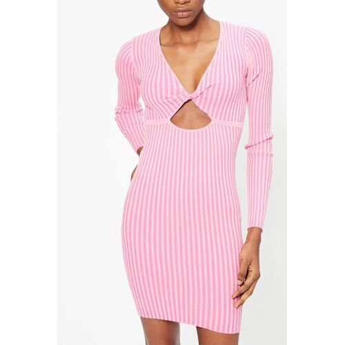 Robe Pull - Rose Femme M Rose