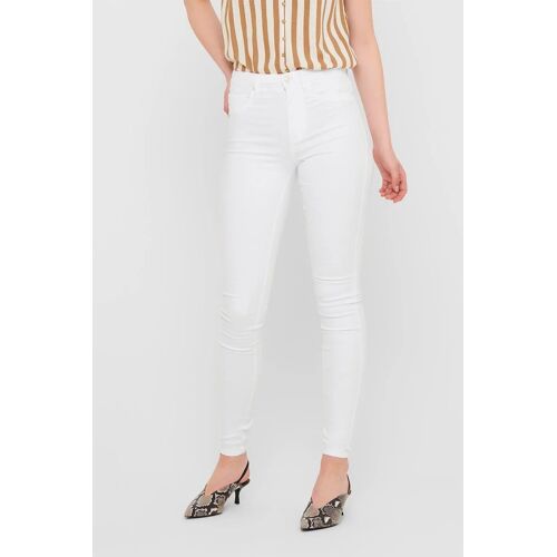 Jean - Blanc Femme Xs - L32 Blanc