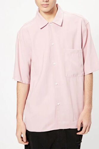 Chemise Vieux Rose Homme Xs Rose