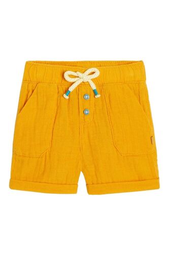 Short Moutarde - Obaïbi Homme 3 Mois Jaune