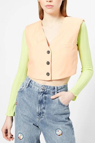 Gilet - Camel Femme M/L Marron