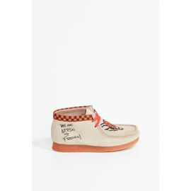 Boots En Nubuck Wallabee X Stranger Things - Beige Enfant (3 Ans Et +) Beige
