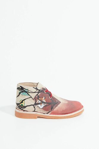 Chaussures Boots En Nubuck Desert Boot X Stranger Things Beigebeige