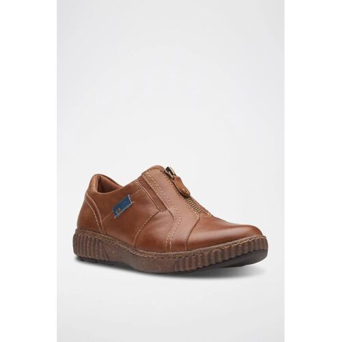 Chaussures Baskets En Cuir Magnolia Marron W