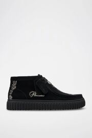 Chaussures Boots En Nubuck Torhill X Pleasures Noir M Blanc/noir