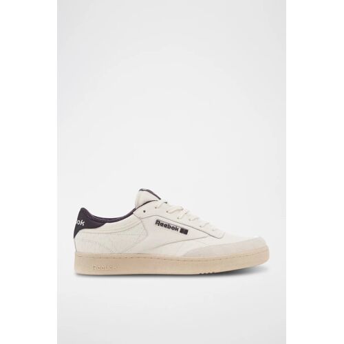 Chaussures De Skateboard En Cuir Club C Blancblanc/noir
