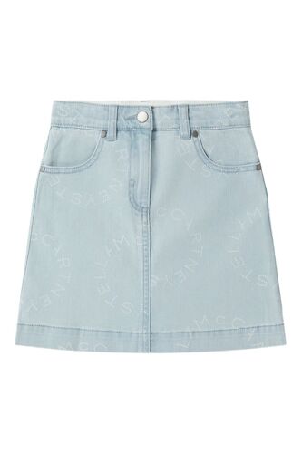 Jupe En Jean - Bleu Clair Enfant (3 Ans Et +)