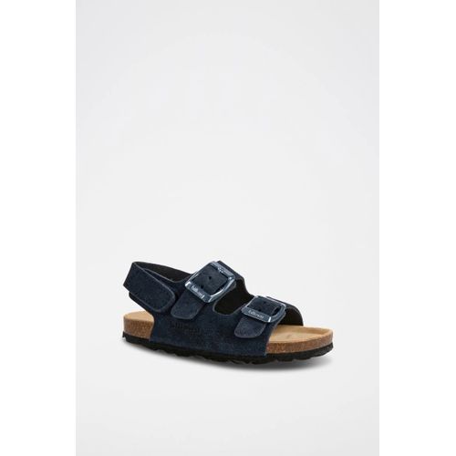 Chaussures Sandales En Nubuck Bleu Marinebleu