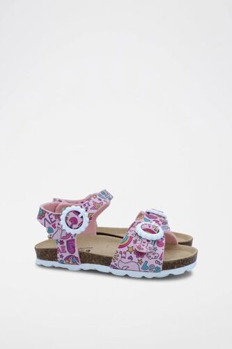 Chaussures Sandales Rosso Rosebleu/jaune/violet/rose